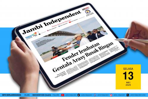 Jambi Independent 13 Mei 2025