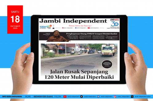 Jambi Independent 18 Oktober 2025