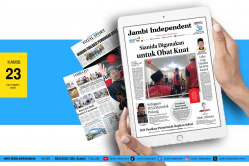 Jambi Independent 23 Oktober 2025
