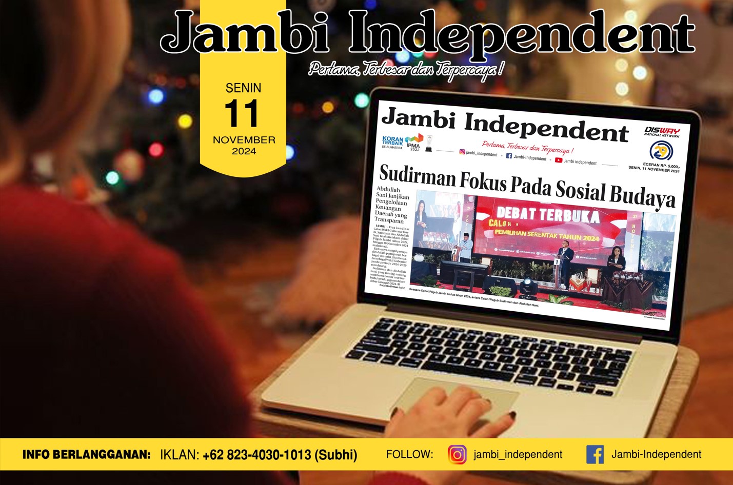 Jambi Independent 11 November 2024