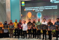 BPJS Ketenagakerjaan Jambi Apresiasi Pemda dan Pelaku Usaha lewat Paritrana Award 2025