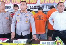 5 Orang Digaruk Polisi, Jaringan Pengedar Sabu Antar Kabupaten-Provinsi