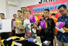 Dua Pemuda Aceh Selundupkan 4,5 Kg Sabu Lewat Jambi, Salah Satunya Mahasiswa, Begini Penjelasan Dirresnarkoba 