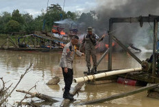 Tak Ada yang Berizin Resmi, Penambangan Emas di Sungai Batanghari 