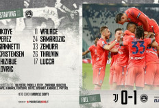 Udinese Bungkam Juventus 1-0 di Allianz Stadium