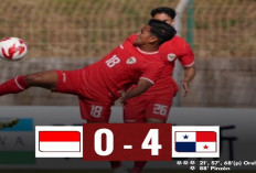 Timnas Indonesia U-20 Dihantam Panama U-23 dengan Skor 0-4