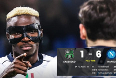 Napoli Pesta Gol 6-1 Saat Berhadapan dengan Sassuolo
