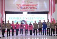 Polda Jambi Menjadi Tuan Rumah Volly Bhayangkari CUP Zona 2