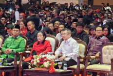 Megawati Hadiri Rakornas Relawan Ganjar-Mahfud se-Jawa