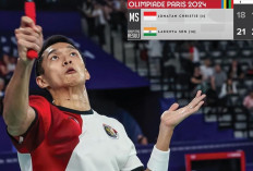 Kekalahan Dua Gim Langsung dari Lakshya Sen Hentikan Langkah Jonatan Christie di Olimpiade