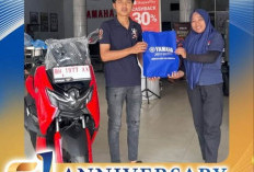 51 Tahun Anniversary Yamaha Indonesia, Yamaha Jambi Beri Gift Menarik