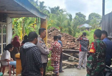 Sempat Terdengar Suara Gemuruh, Satu Rumah di Tanjung Raden Ambruk