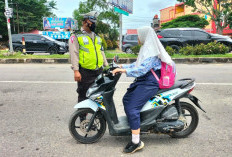 32 Pengendara Kena Tilang Terjaring Razia Kendaraan Satlantas Polres Bungo 