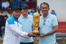 Wakil Bupati Muaro Jambi Jun Mahir Resmi Buka Kompetisi Sepak Bola U-12