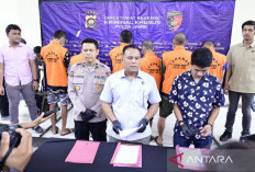 Polda Jambi Tangkap Enam Penambang Minyak Ilegal