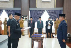 Bupati Tebo Agus Rubiyanto Lantik Sindi Sebagai Pj Sekda