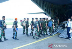 Berangkat ke IKN dari Lanud Halim, Petugas Upacara dari TNI AU