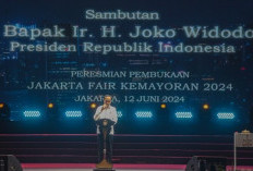 Presiden Jokowi Resmikan Pembukaan Jakarta Fair 2024