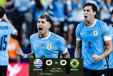 Uruguay Melangkah ke Semifinal Copa America 2024 Usai Tumbangkan Brasil Lewat Adu Penalti