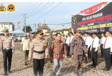 Siapkan Keamanan Lebaran, Polres Batanghari Gelar Apel Pasukan