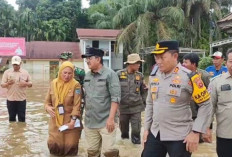 Bupati Tanjab Barat Anwar Sadat Tinjau Banjir dan Dampak Terputusnya Jalan Lintas Timur