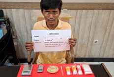 Polresta Jambi Tangkap Pengedar 40 Paket Sabu Siap Edar Disita