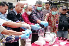 Didominasi Kasus Narkotika, Kejari Muaro Jambi Musnahkan Barang Bukti dan Rampasan