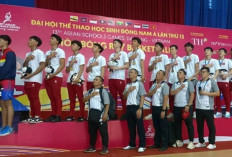 Tim Basket Putra Indonesia Ukir Sejarah dengan Raih Emas Pertama di ASEAN School Games 2024