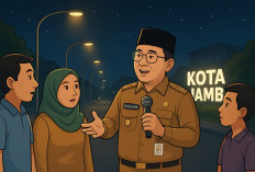 Pemkot Jambi Percepat Program 'Kota Jambi Terang', 1.200 Titik Lampu Sudah Terpasang