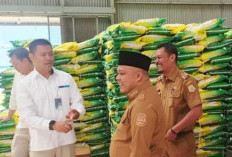 Bantuan Pangan Diberikan Bertahap  Di Tanjab Timur Melalui Bulog