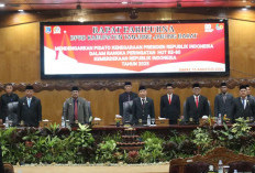 DPRD Tanjabbar Gelar Rapat Paripurna, Mendengarkan Pidato Kenegaraan Dalam Rangkah HUT ke- 80 Kemerdekaan RI
