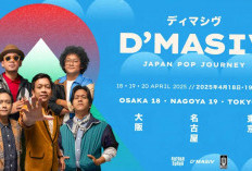D'Masiv Jadwalkan Tur Konser ke Jepang pada April 2025