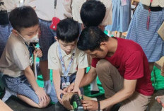 Dari Batok Kelapa Menjadi Karya: Batoku Jambi dan SDS Guang Ming Cetak Generasi Pengrajin Muda