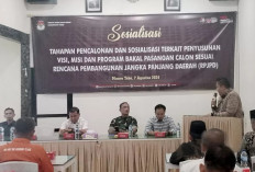 KPU Kabupaten Tebo Gelar Sosialisasi Tahapan Pencalonan yang Sejalan dengan RPJPD