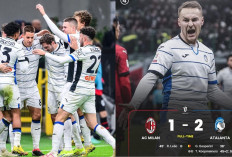 Atalanta Rebut Kemenangan 2-1, AC Milan Gagal ke Semifinal