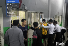 Wujudkan Lapas Bersih dari Narkoba dan Gangguan Kamtib, Lapas Nakotika Kelas IIB Muarasabak Gelar Razia 