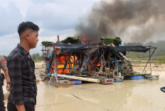 Polisi Musnahkan 7 Rakit di Dua Lokasi 