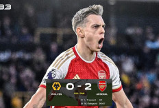 Arsenal Kembali ke Puncak,  The Gunners Menang 2-0 atas Wolves!