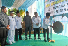 Pj Bupati Resmikan Desa Persiapan Sido Mukti, Sekaligus Pelantikan Penjabat Kepala Desa