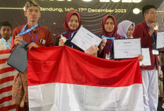 Tiga Siswa SMAN 7 Sarolangun Raih Juara II Internasional WISPO