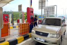 Capai 9.473 Kendaraan di Momen Nataru, Trafik di Tol Betung–Tempino Jambi Seksi III dan IV
