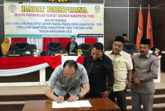 DPRD Tebo Gelar Paripurna Penyampaian Pendapat Akhir Fraksi Tentang Ranperda APBD Tahun 2025