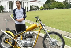 Jokowi Boyong Motor Custom dan Kambing Kesayangan ke Solo Jelang Purna Tugas