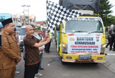 Solidaritas Masyarakat Bungo, Bupati Dedy Putra Lepas Bantuan untuk Korban Bencana Sumatera