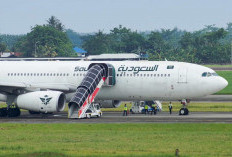 Dua Kali Diteror Bom dalam Seminggu, Pesawat Saudia Airlines Mendarat Darurat di Bandara Kualanamu