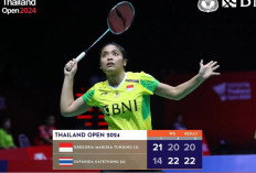 Gregoria Mariska Tunjung Tersingkir di Perempat Final Thailand Open 2024