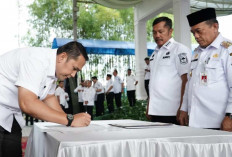 Bupati Merangin H. M. Syukur Teken MoU Program Makan Bergizi Gratis 
