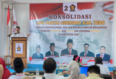 Prabowo Presiden, SAH DPR RI, Gerindra Menang ! Menggema di Konsolidasi Gerindra Kabupaten Tebo