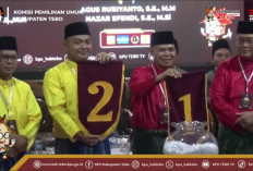 KPU Tebo Gelar Pencabutan Nomor Urut Pasangan Calon Bupati dan Wakil Bupati Pada Pilkada 2024