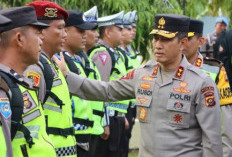 Kapolda Jambi Memeriksa Kesiapan Pengamanan Pilkada 2024 di Polres Bungo, berikut Pesan yang Disampaikannya